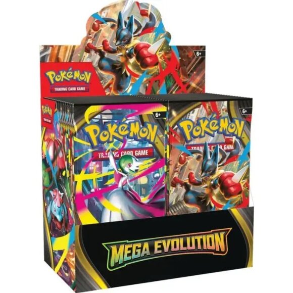 Share Pokemon Mega Evolution Base Set Booster Box (w/ Box Topper) On Hand! - Picture 1 of 3